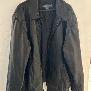 Men's Leather Jacket Susquehanna Trails Brand Size 2XL T